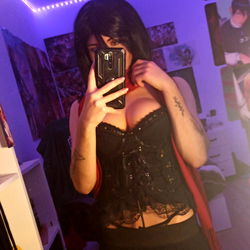 Gothtity, the Onlyfans Model Posing for a Photo