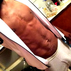 A Man in a White Vest on Onlyfans