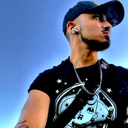 Casually Styled Alternative Model with Tattoo