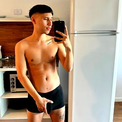 Latinbae 🔥, Argentinian Model Shooting in Minimalist Space with Stripped Refrigerator