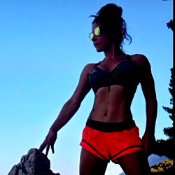 Fitness Enthusiast in Outdoor Adventure