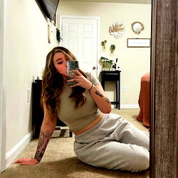 OnlyFans Model Angel in Casual Attire