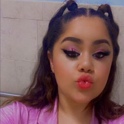 Princess Honey Pot in a Pink Gown, Makeup on Fleek