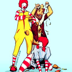 Fun and quirky McDonald's mascots