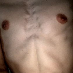 Reverse Shirtless Male Model