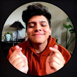 OnlyFans Model Alec Banes in Orange Shirt