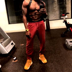 Fitness Enthusiast in Gym