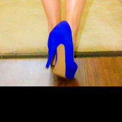 Blakey Spankly in Elegant High Heels