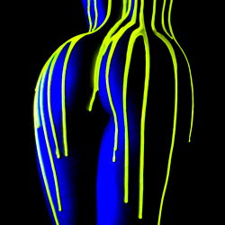 Neon Artwork Featuring Onlyfans Model PhoenixRising