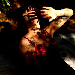 Stylish Model Iza Posing for a Photoshoot