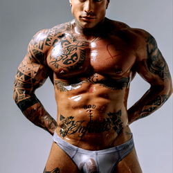 OnlyFans Model Isaac: Tattooed Bodybuilder from Madrid