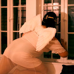 Angelic Vigilance at Night