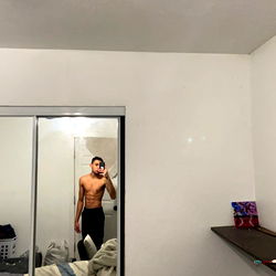 Male Model Mathew Espinosa in Reflection